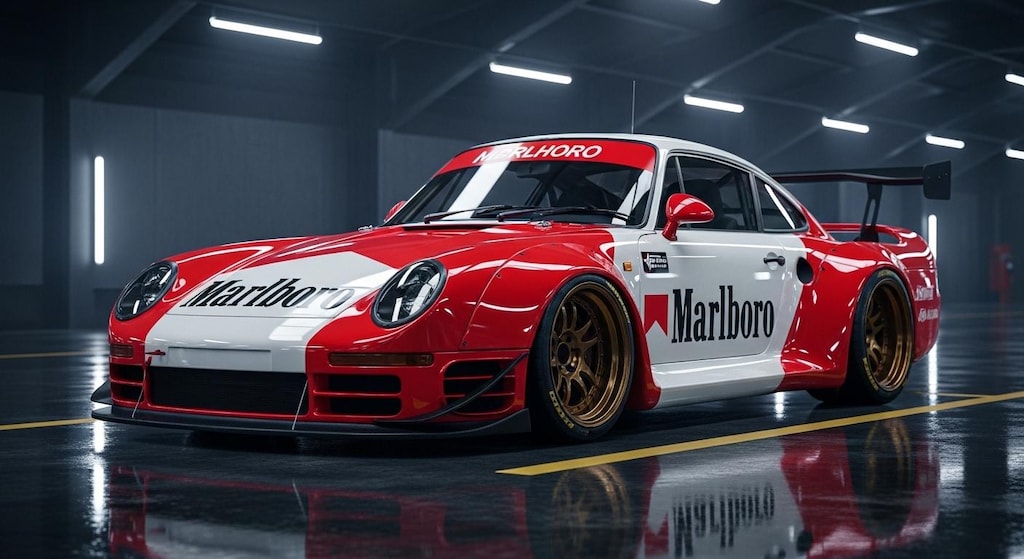 マルボロポルシェ959レーシングカー