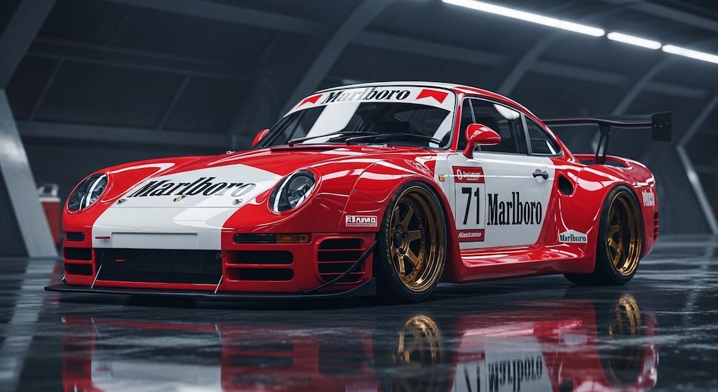 マルボロポルシェ959レーシングカー