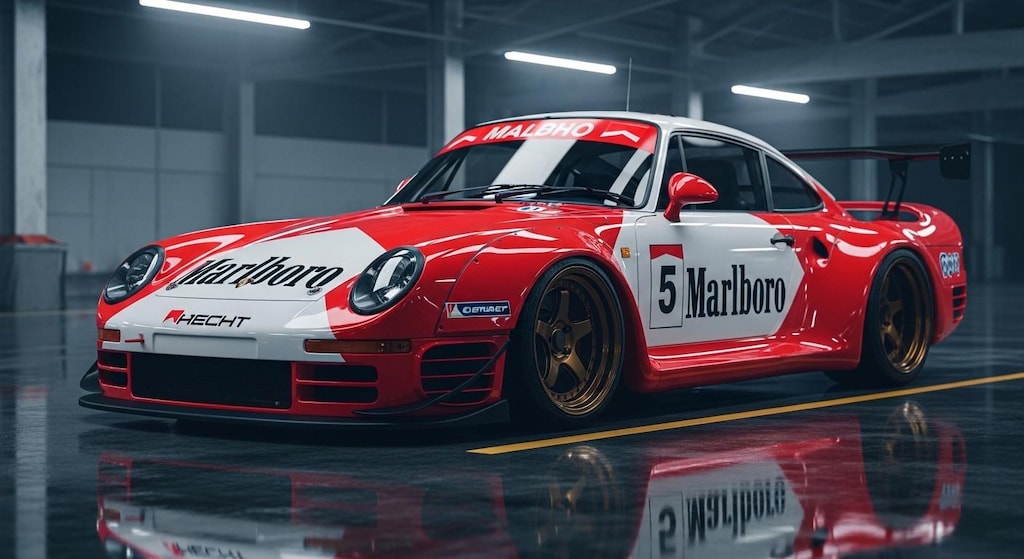 マルボロポルシェ959レーシングカー