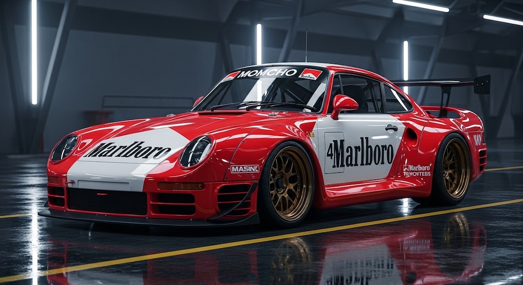 マルボロポルシェ959レーシングカー