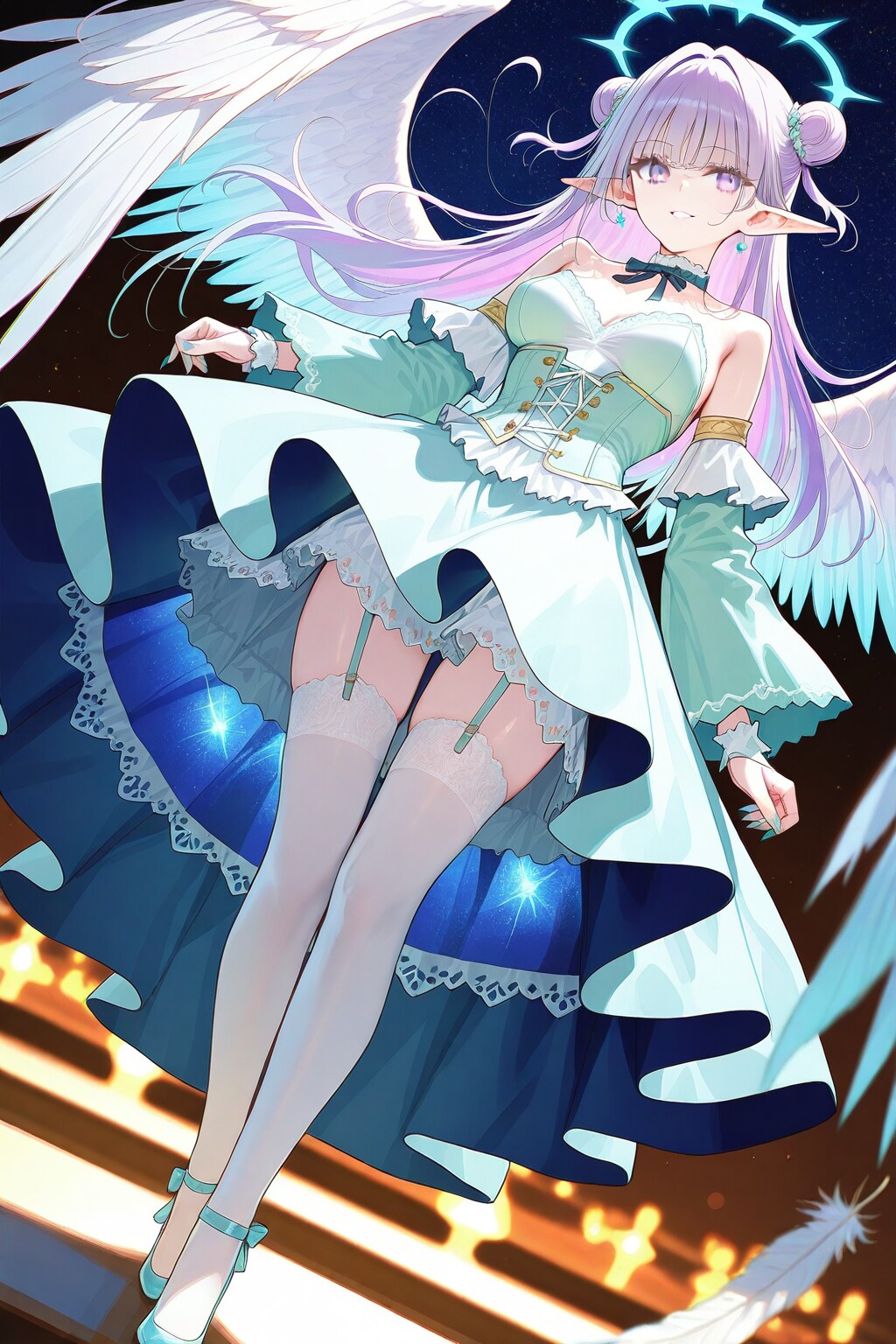エルフなLILACちゃん。※別衣装ver | の人気AIイラスト・グラビア