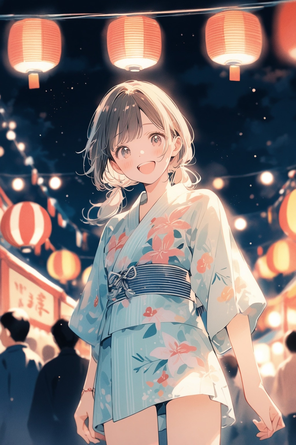 夏祭り（和装）（５） | の人気AIイラスト・グラビア