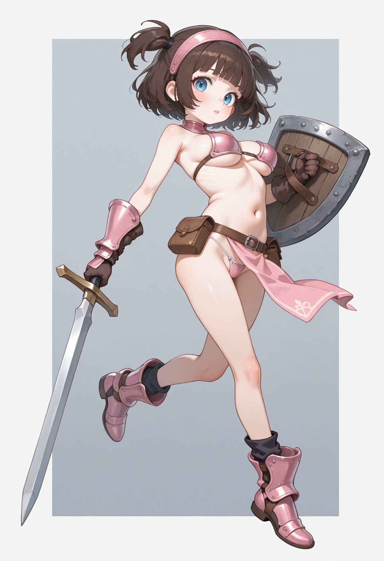 ビキニアーマーの少女7
