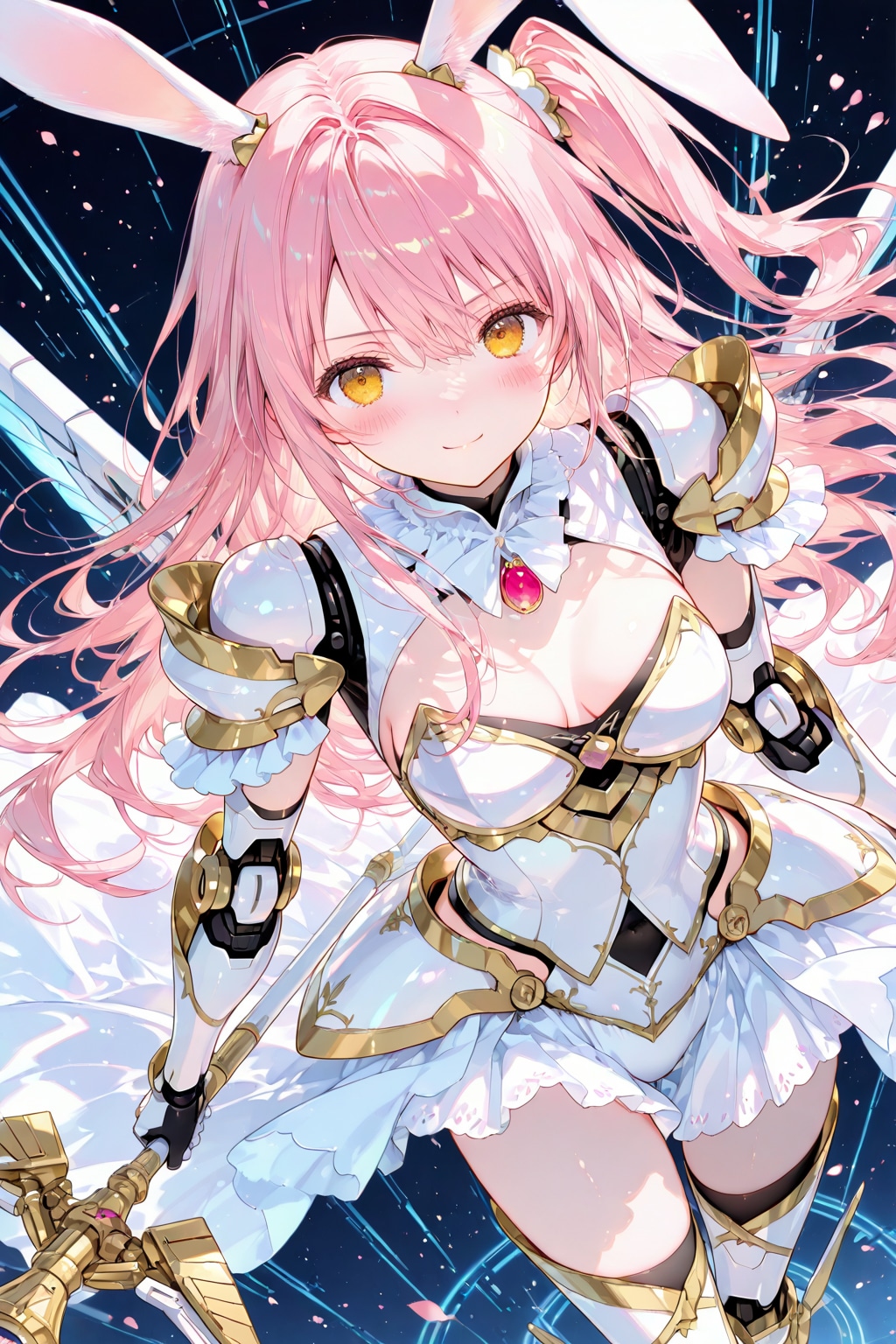 うさみみパワードスーツ | の人気AIイラスト・グラビア