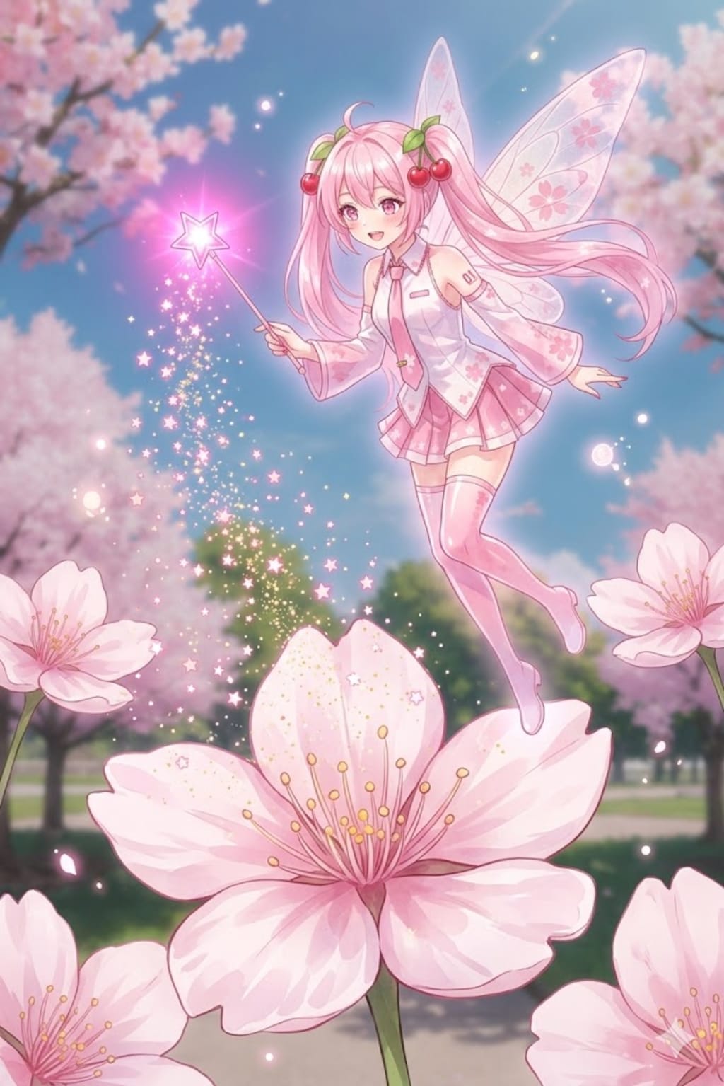 桜の妖精🍒桜ミクちゃん ２
