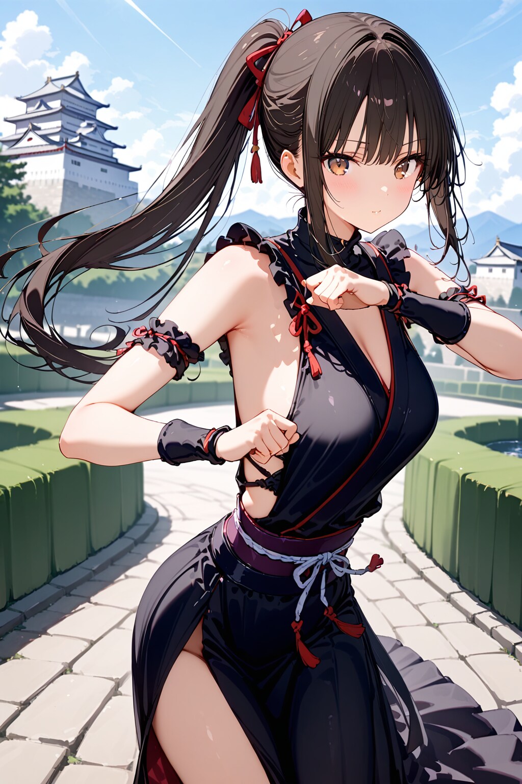 異世界の女忍者さん（忍さん）（HALO）（お城）
