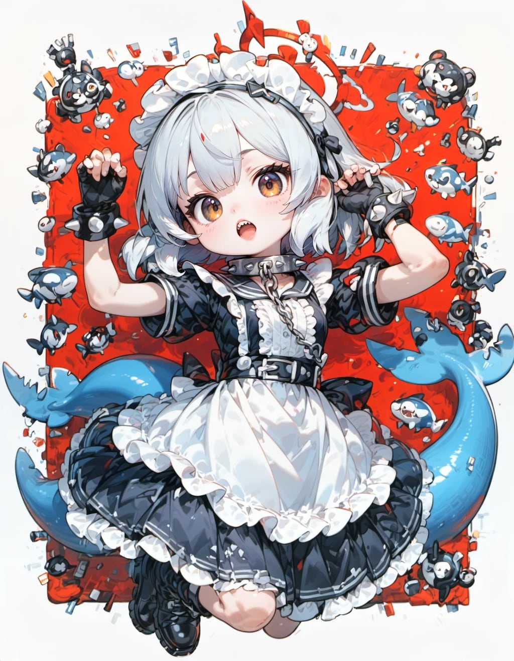 The Shark Maid’s Feeding Frenzy