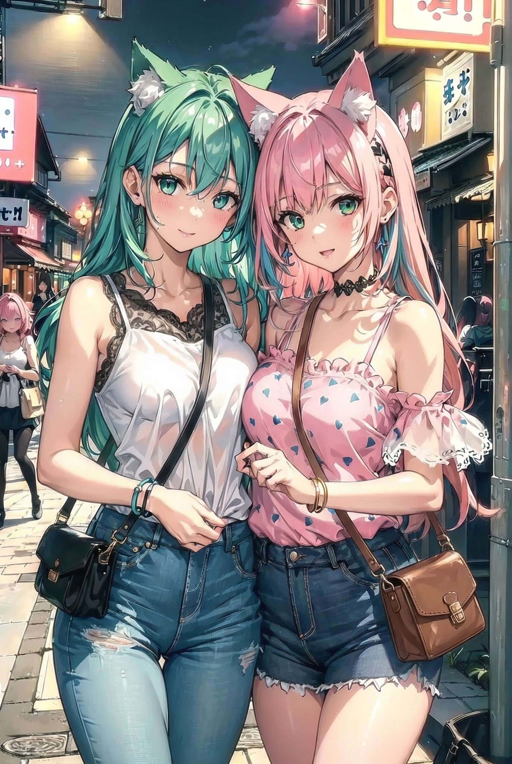パイスラッシュ猫耳姉妹🐱🐱✨