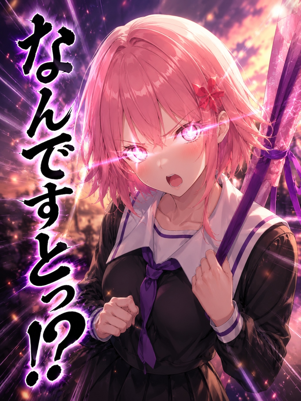 失敗してギャグになってしまった💦