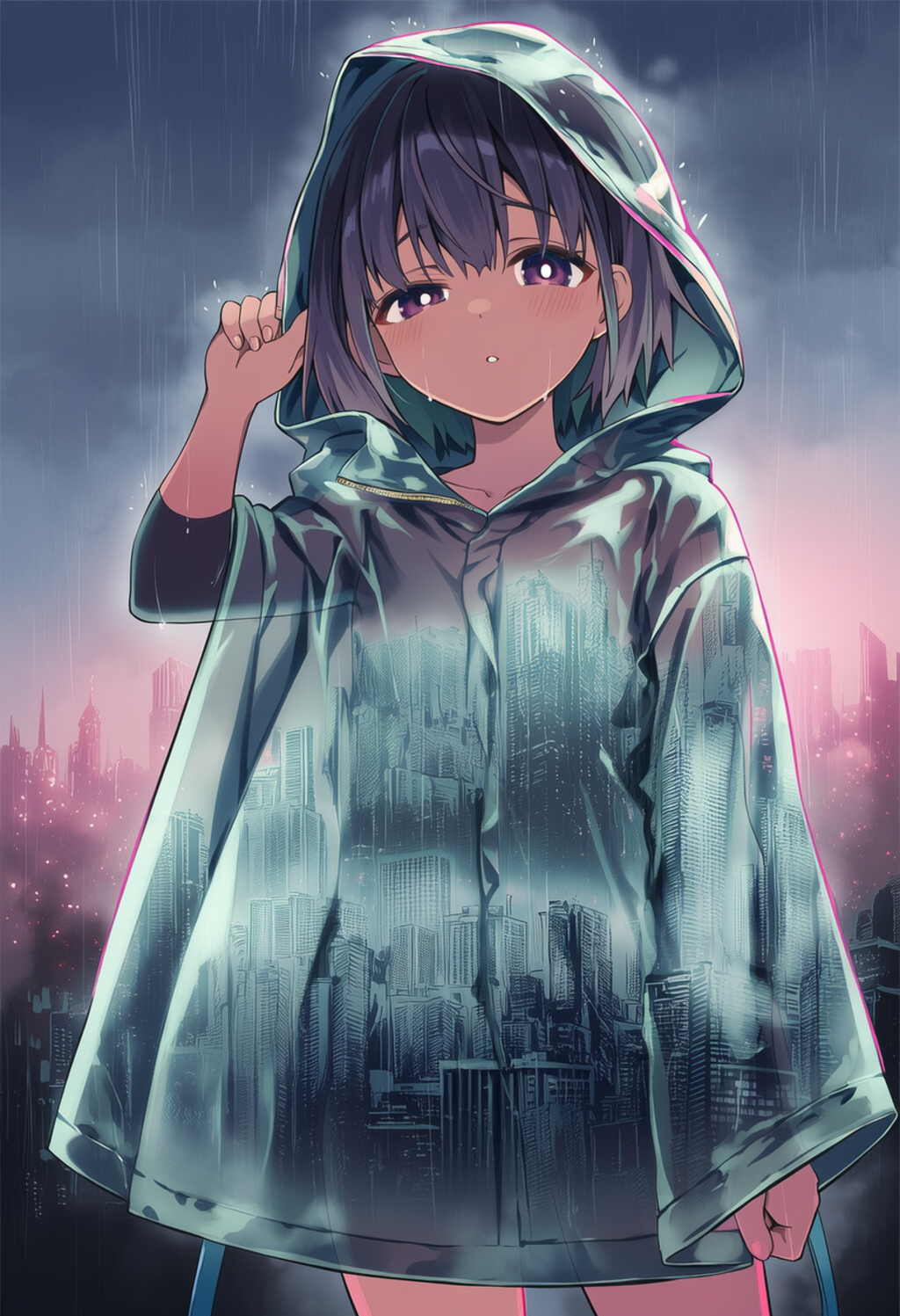 雨の日はうまく消えれないんだよねー