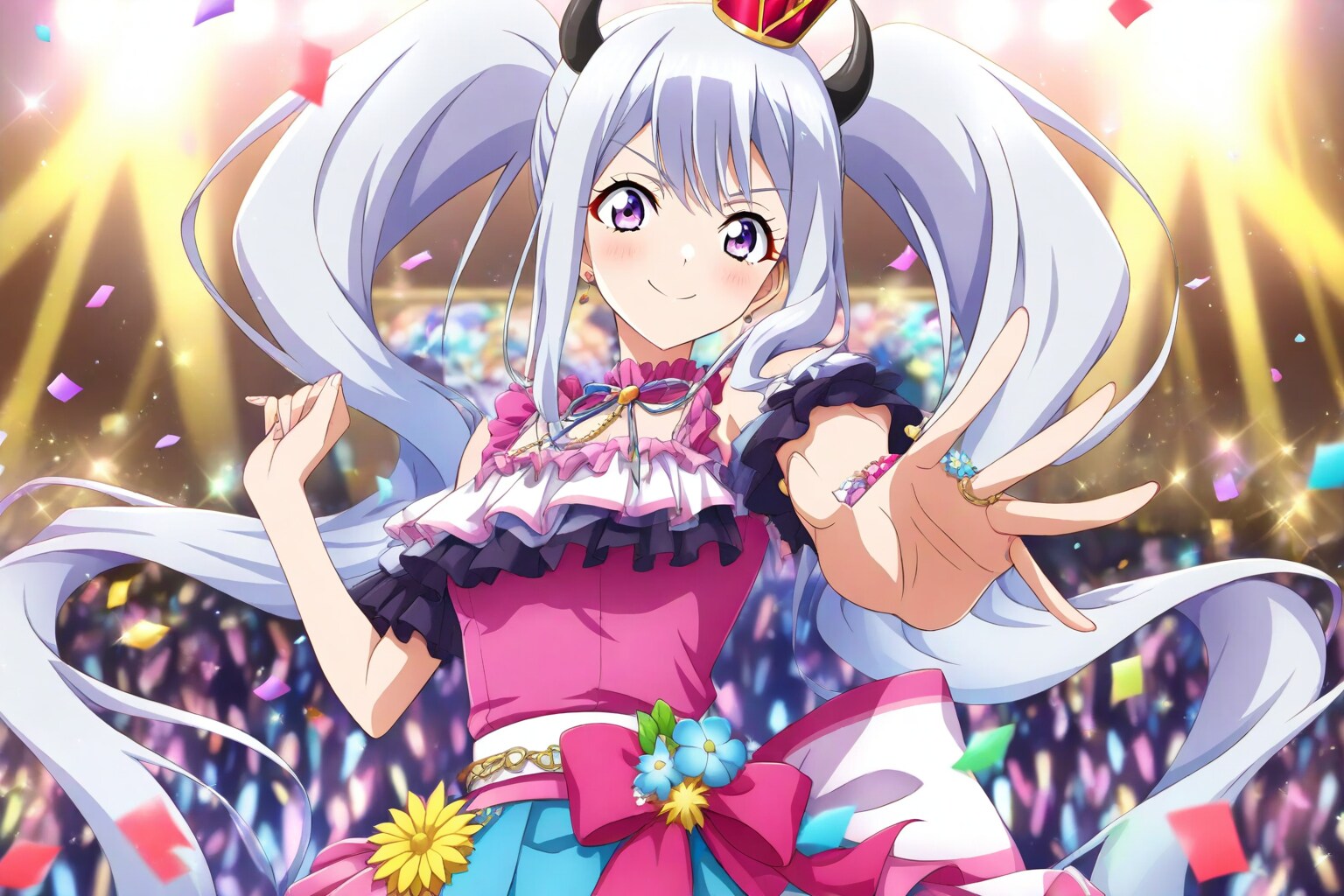 Blue Light, Purple Heart | の人気AIイラスト・グラビア