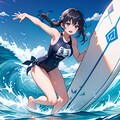 少女サーファー　３ 6枚目