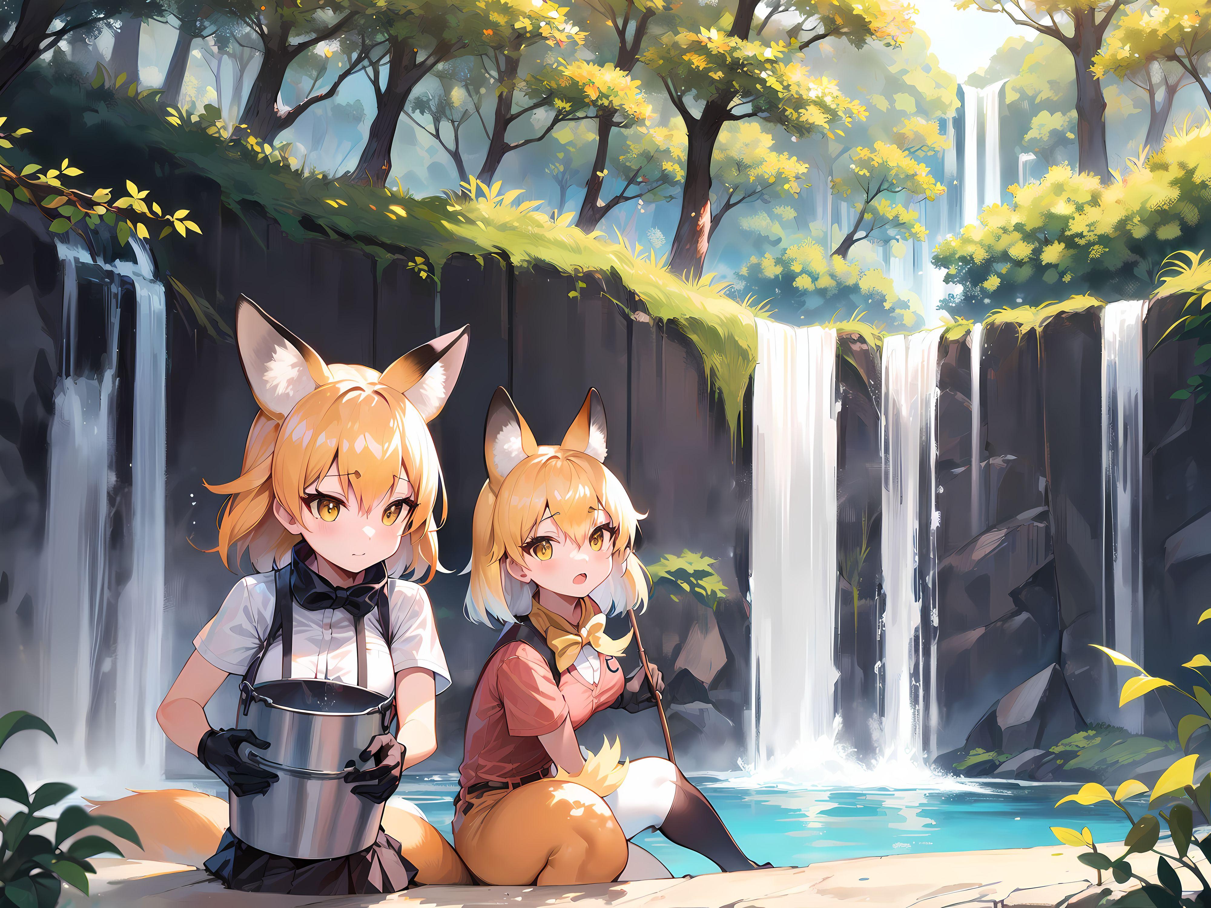 早く水、とろうよ～