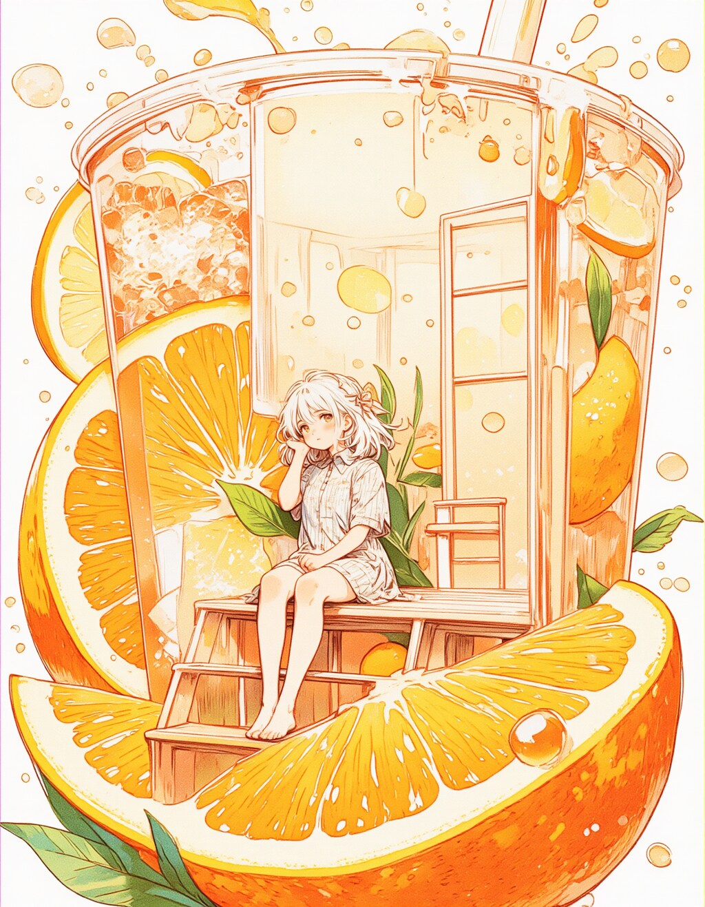 オレンジジュースちゃん