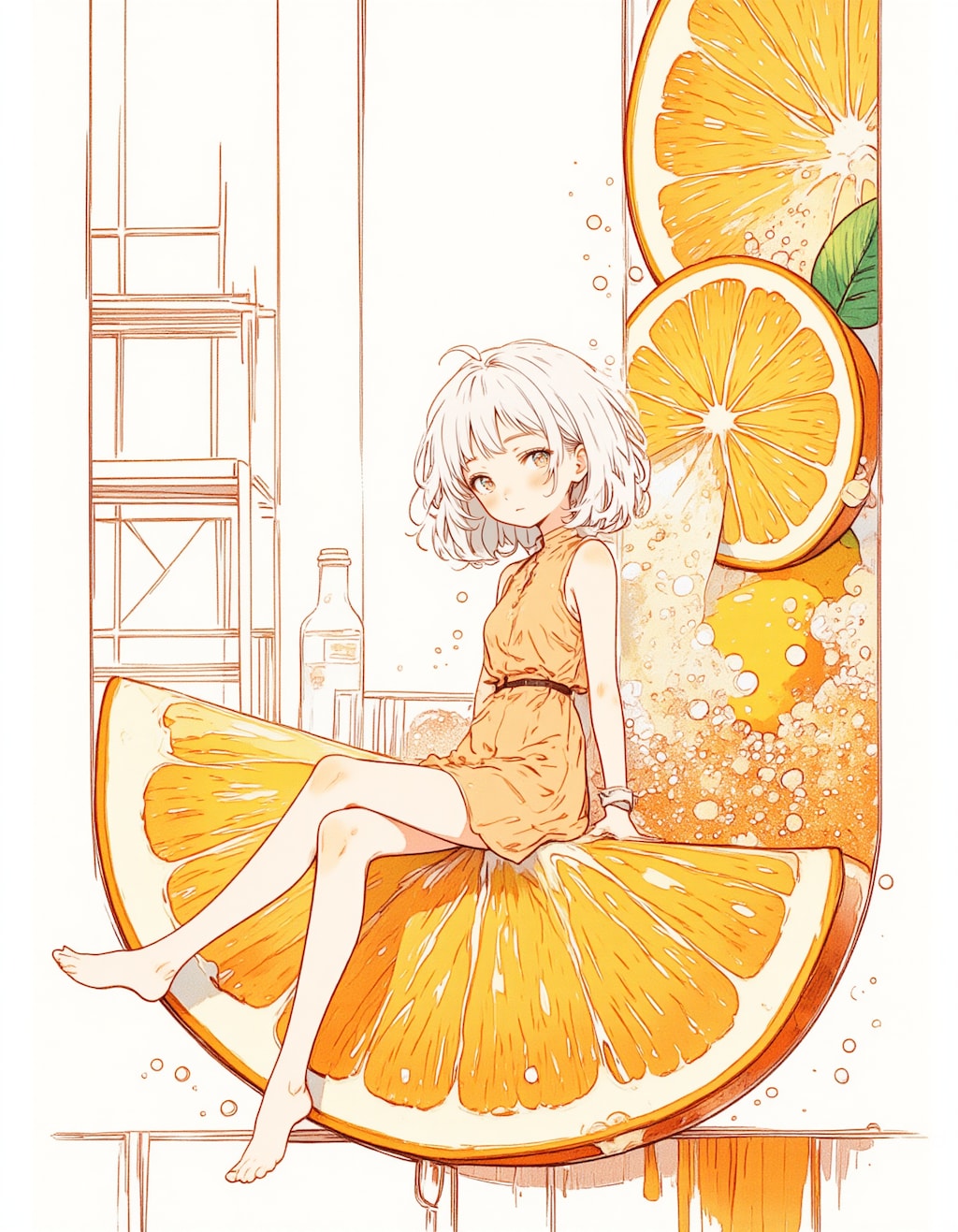 オレンジジュースちゃん