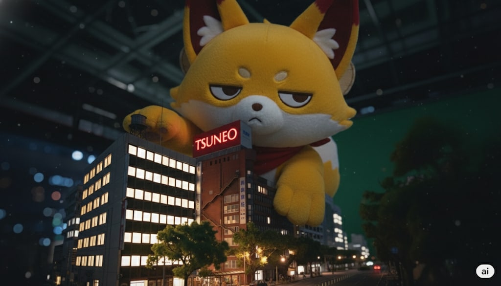 【やれやれ系キツネ】撮影風景。