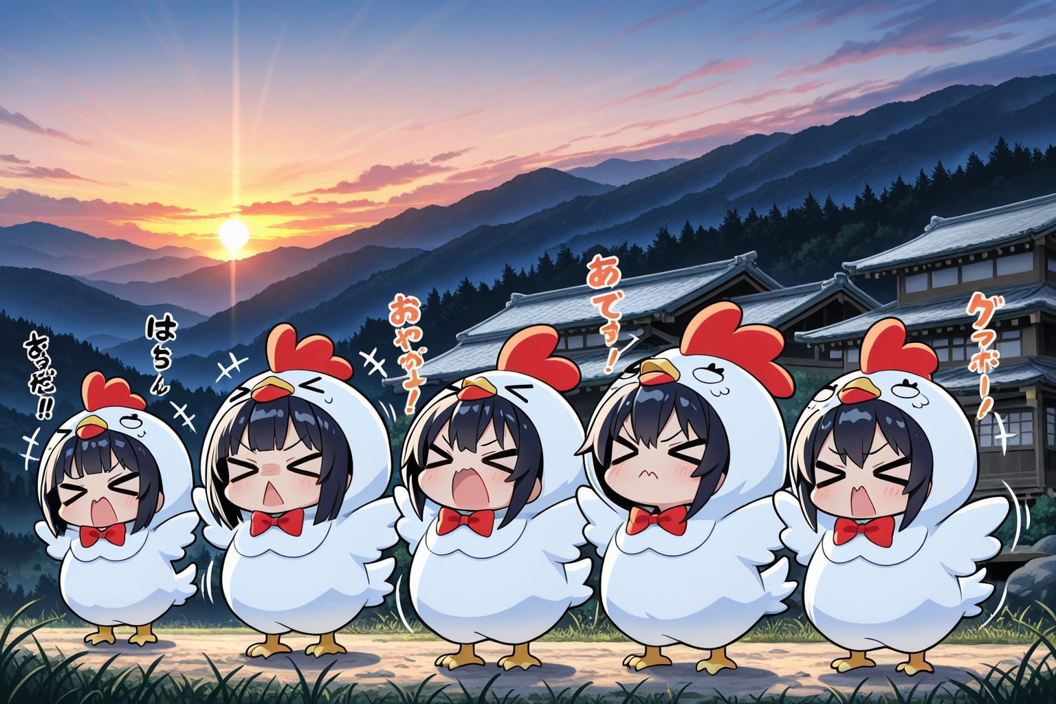 今日はにわとりの日 | の人気AIイラスト・グラビア