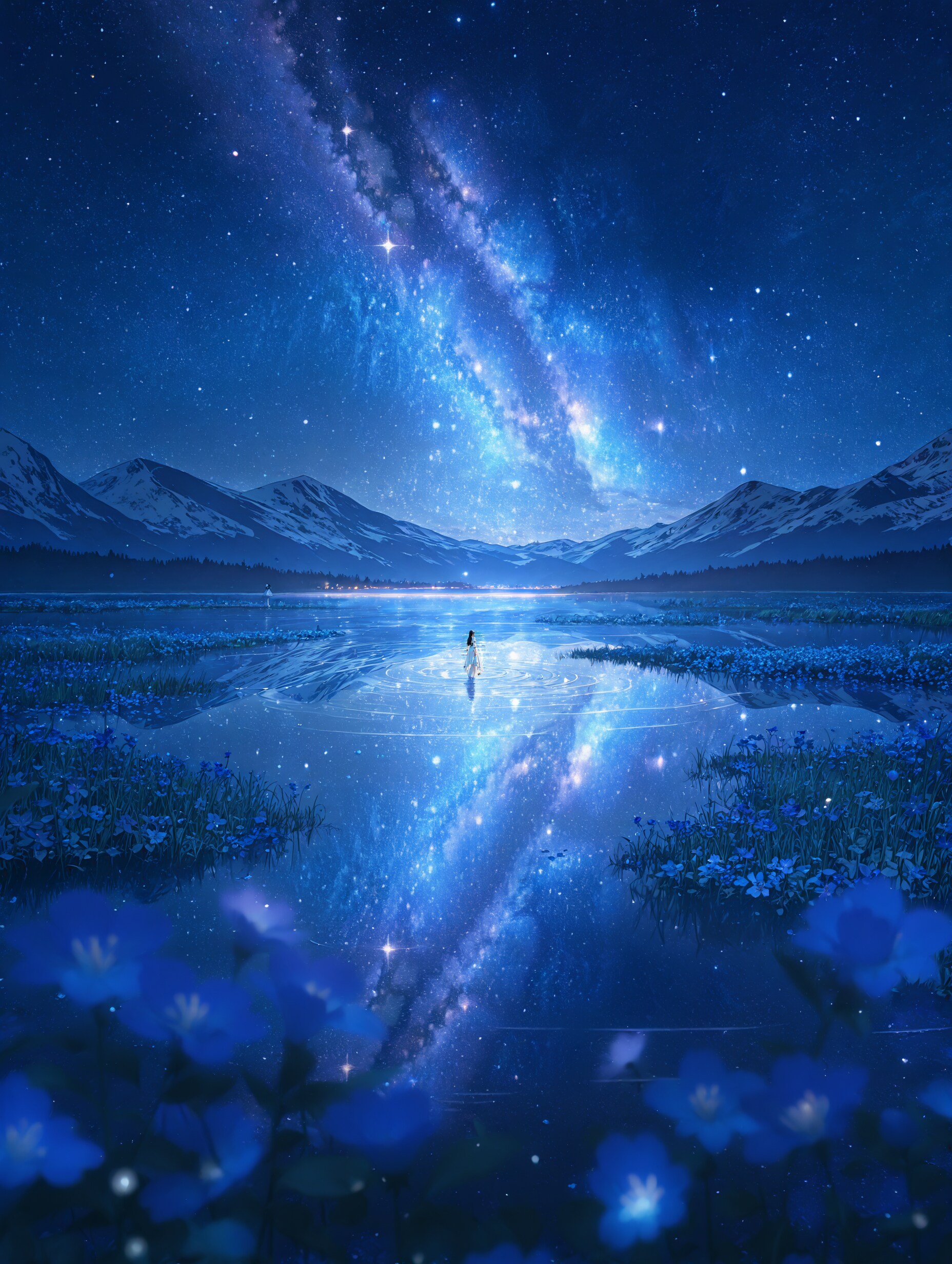 銀河の星々に願いを込めて