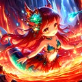 炎のダンジョンのマーメイド 2枚目