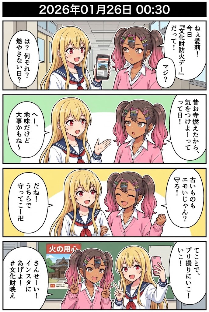 毎日漫画0時