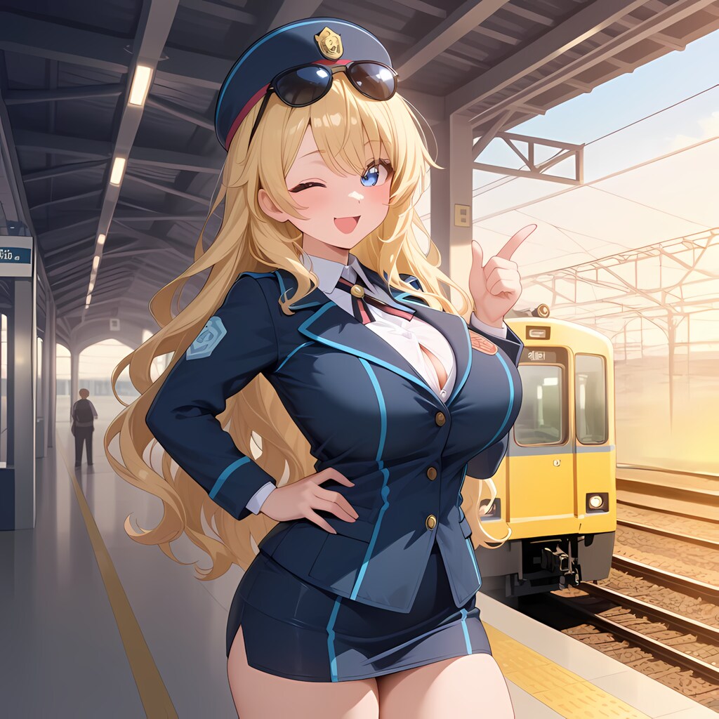 電車の安全確認