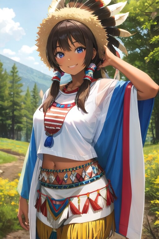 インディアン嘘つかない | の人気AIイラスト・グラビア