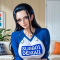 SUGOI DEKAI シャツを着たニコロビン 2枚目