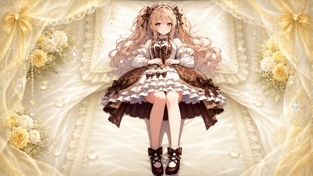 金髪少女とドレス　その7-2