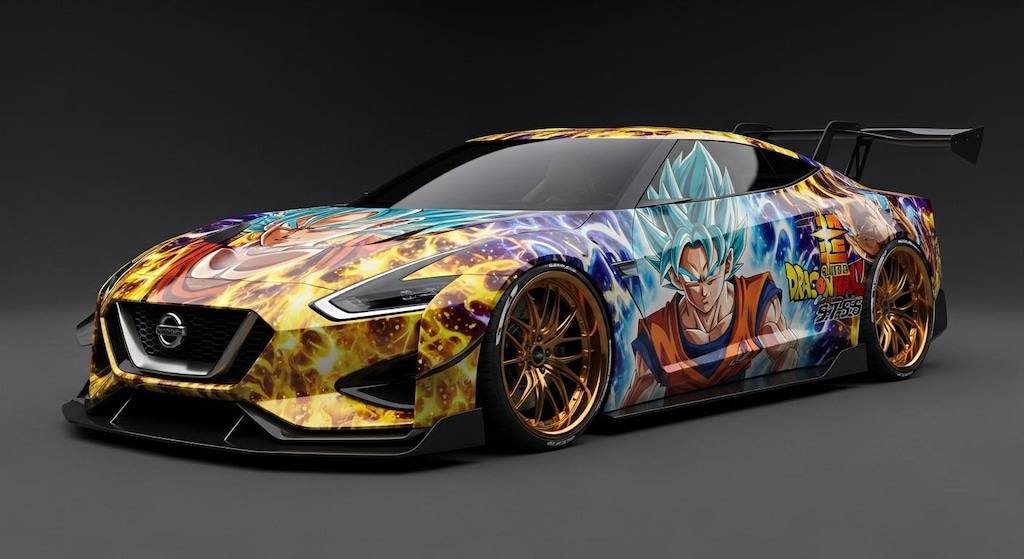 ドラゴンボール痛車GT-Rコンセプト