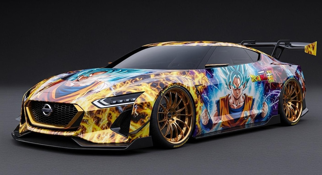 ドラゴンボール痛車GT-Rコンセプト