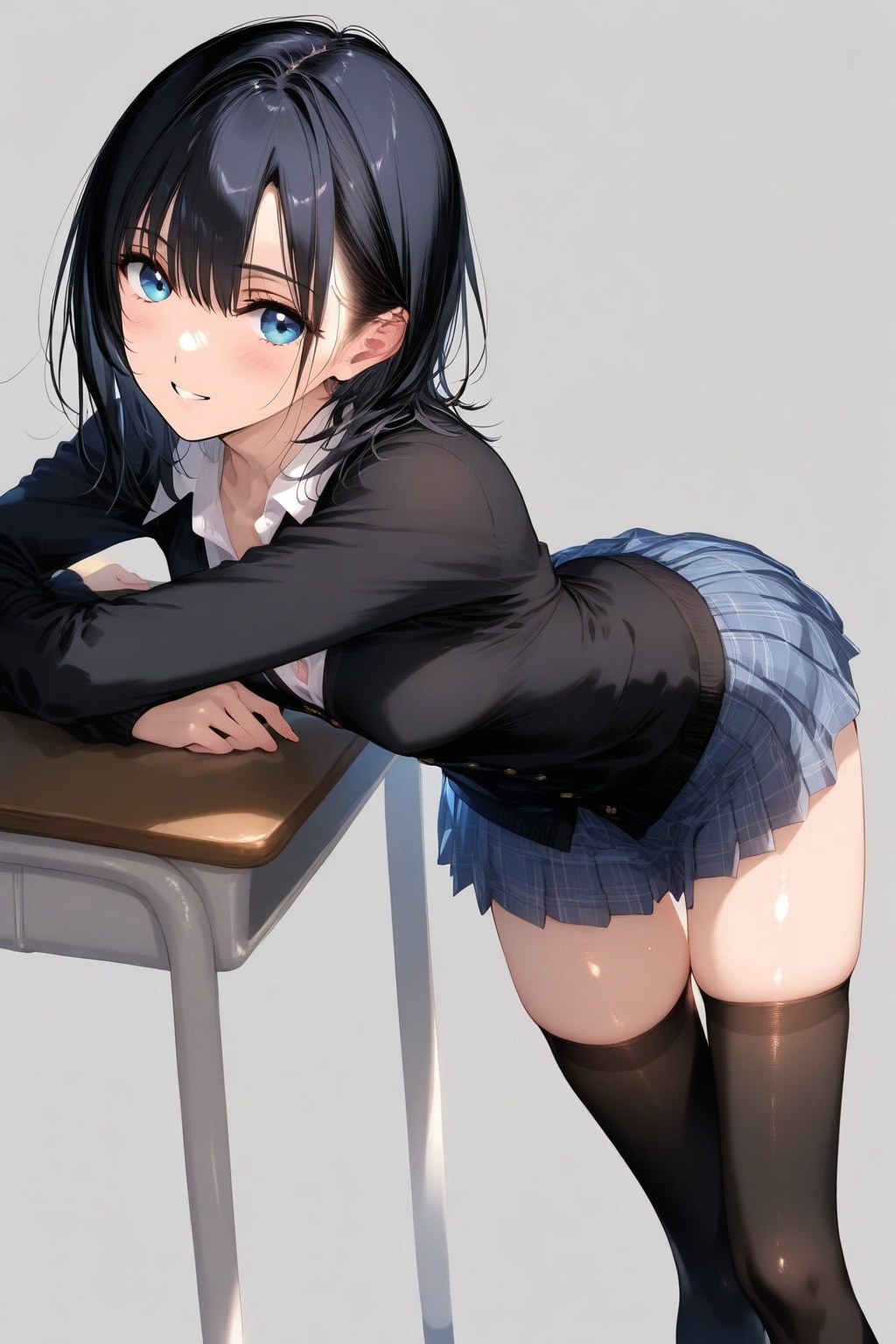 絶対領域展開！健全望餅太腿