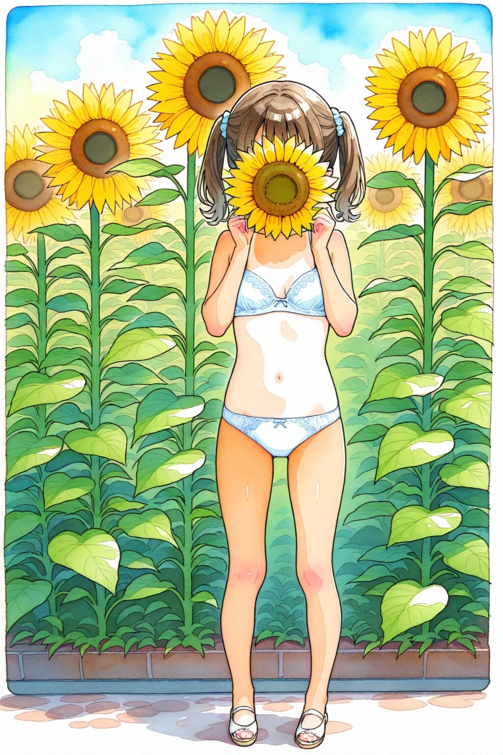 Sunflower Girl