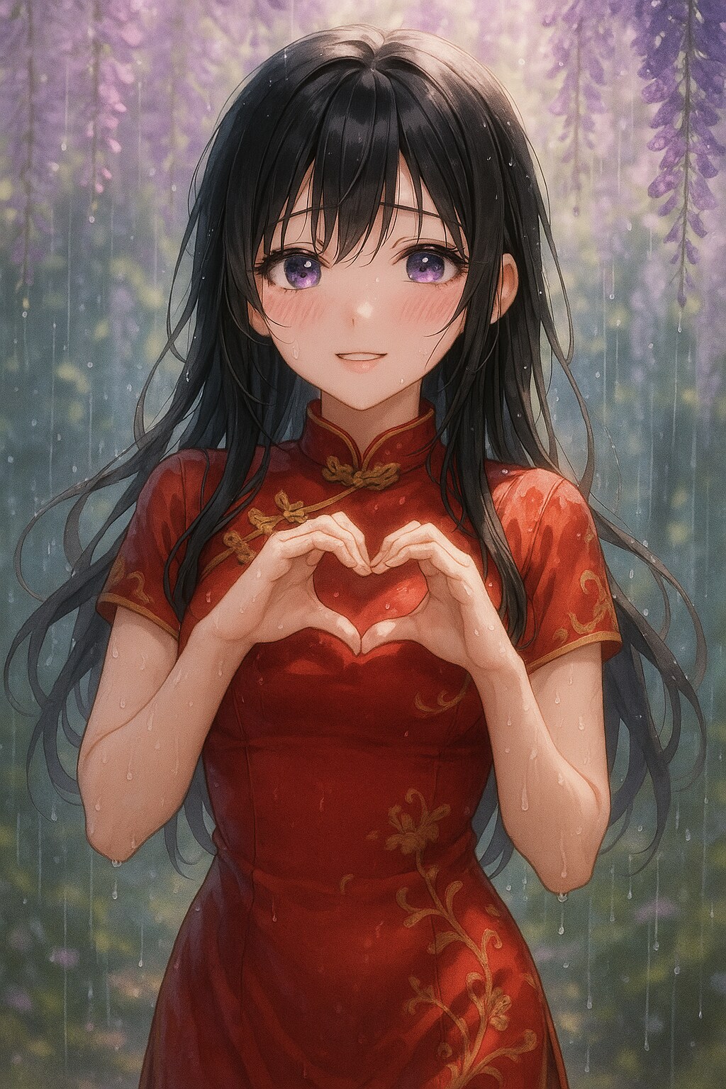 Crimson Under the Vines | の人気AIイラスト・グラビア