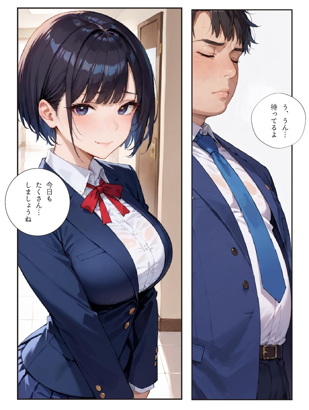 🍑制作中🍑桃愛はタワマンで援交しています…（仮）1/3