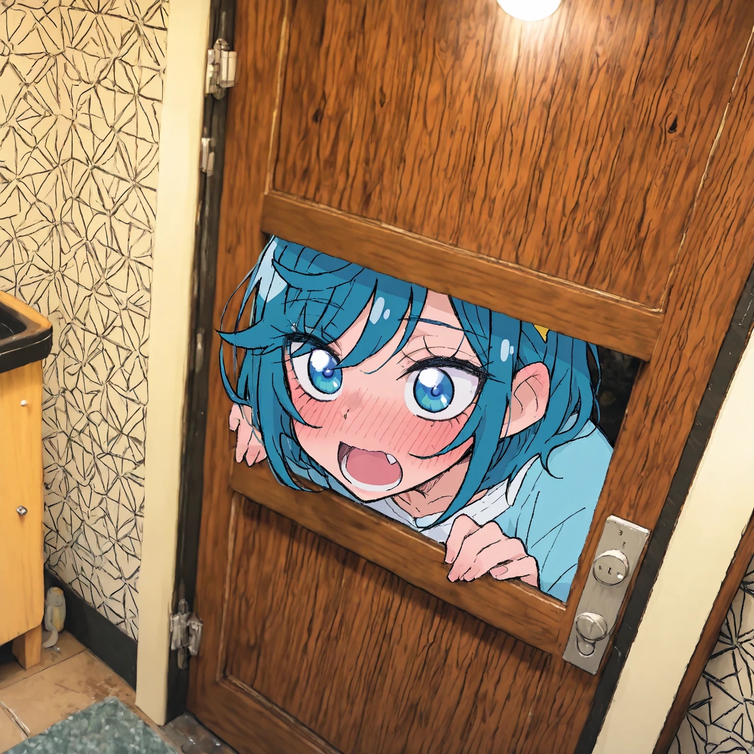 indoorとin doorを間違えたので…