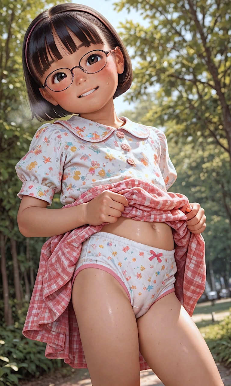 るみちゃんのパンチラ