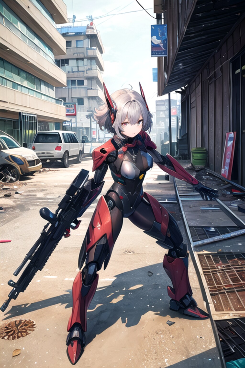 銀髪義体さん（FROST版）