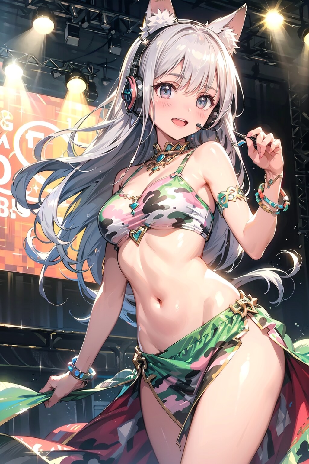 カモフラダンサーウルフちゃん💃