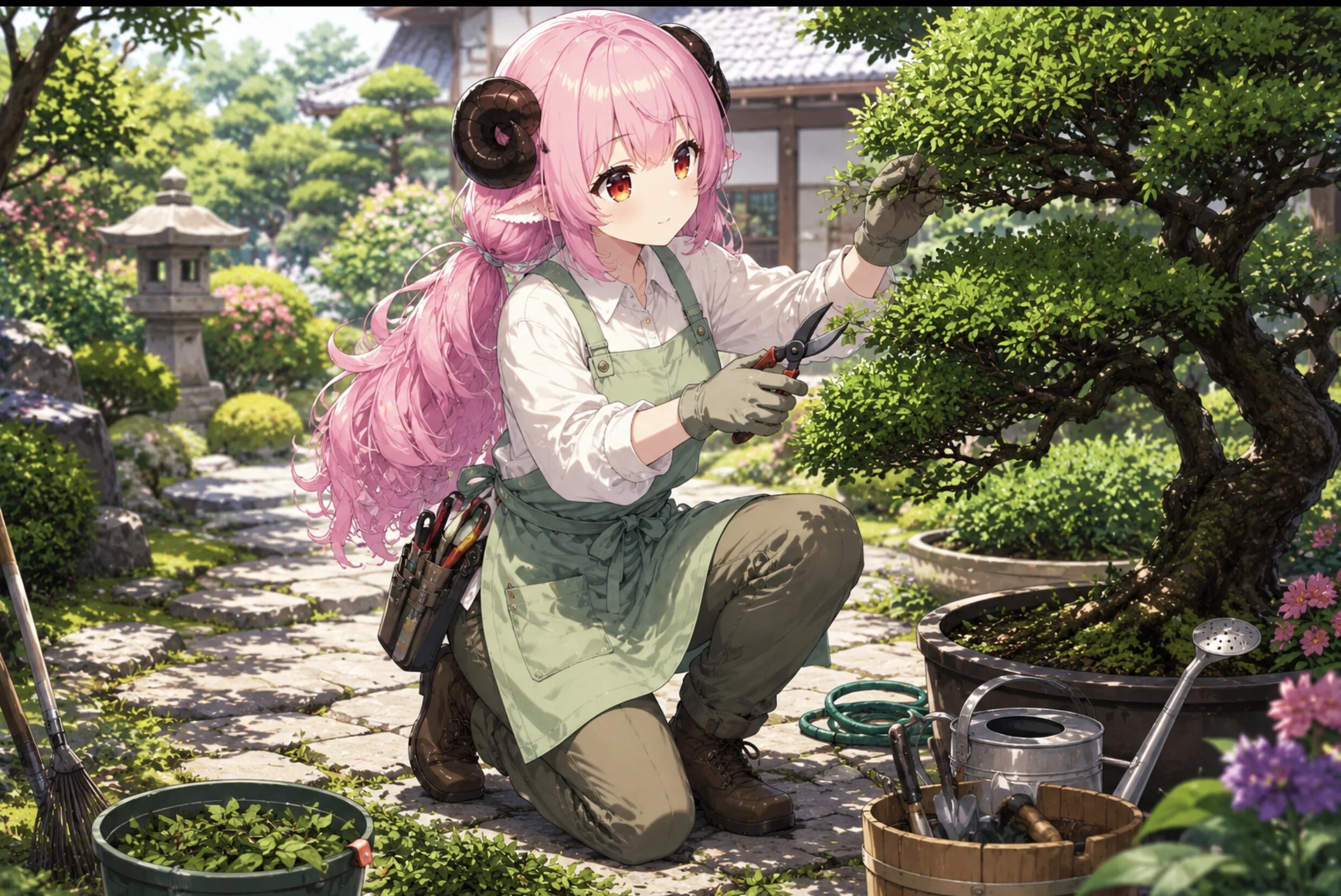 働くケモミミ | の人気AIイラスト・グラビア