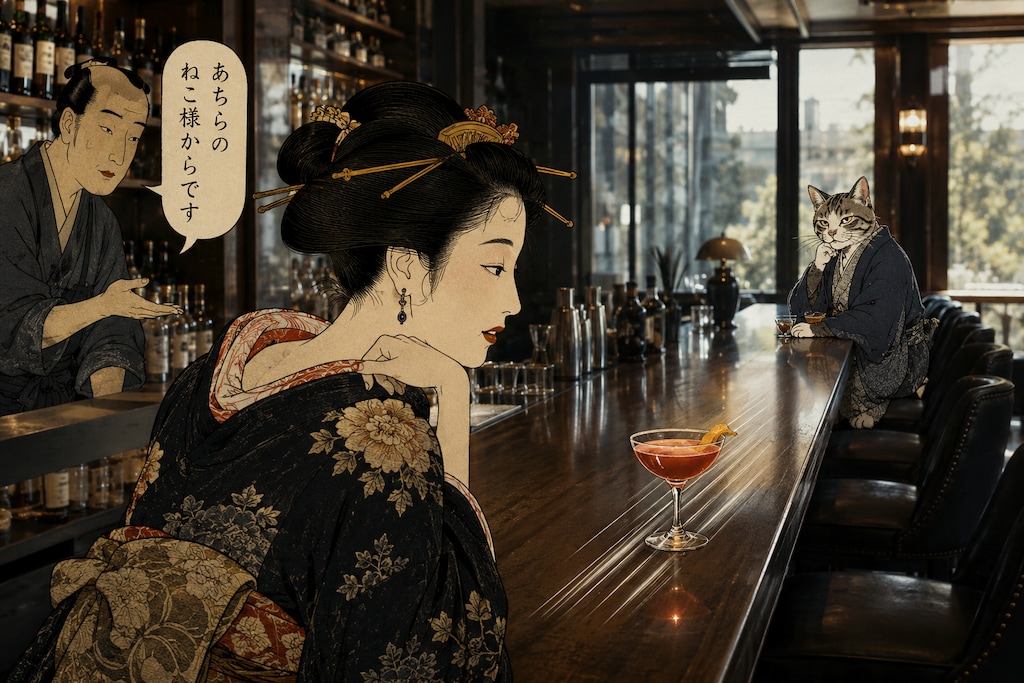 あちらのねこ様からです