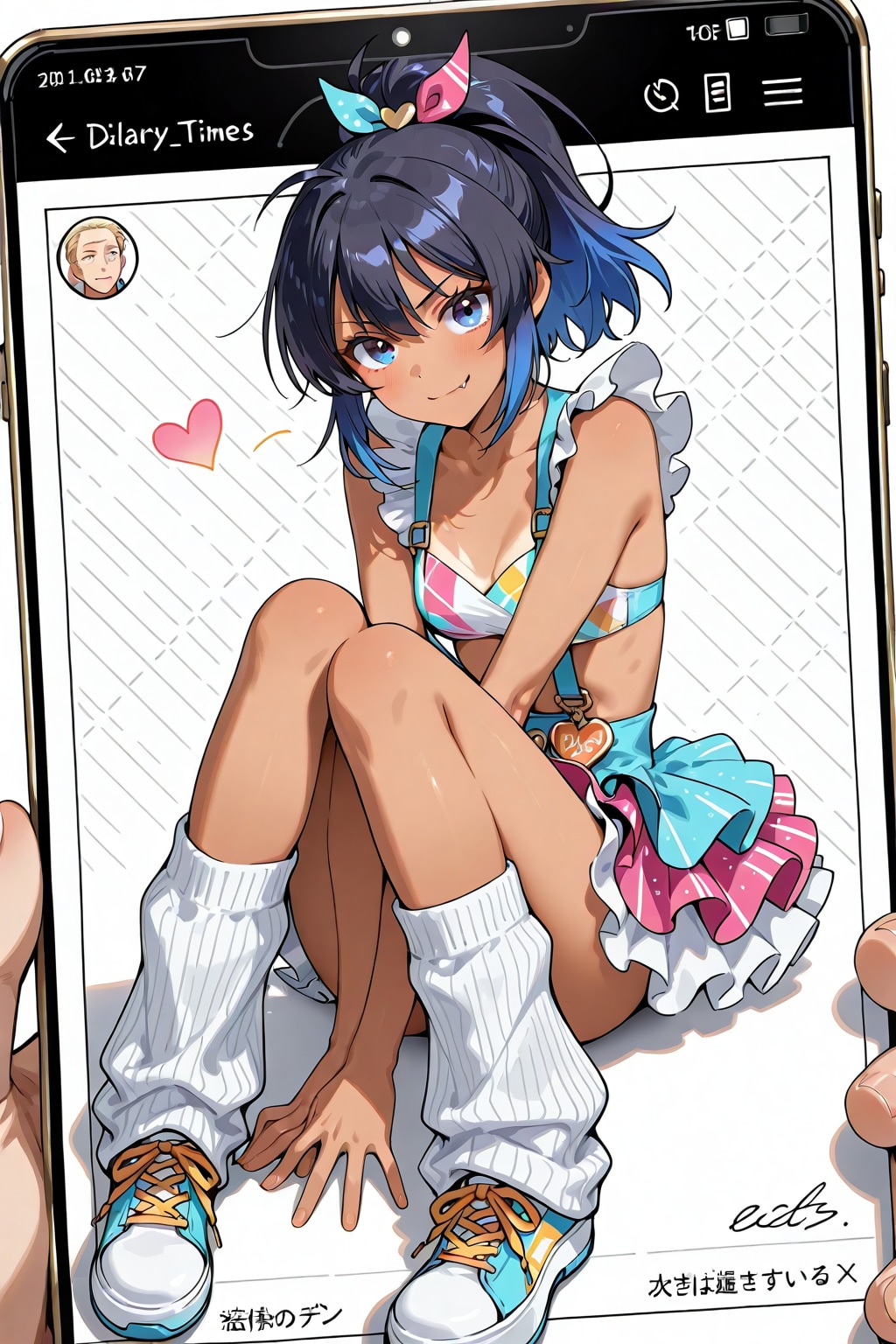 日焼け担当アイドルの・・・