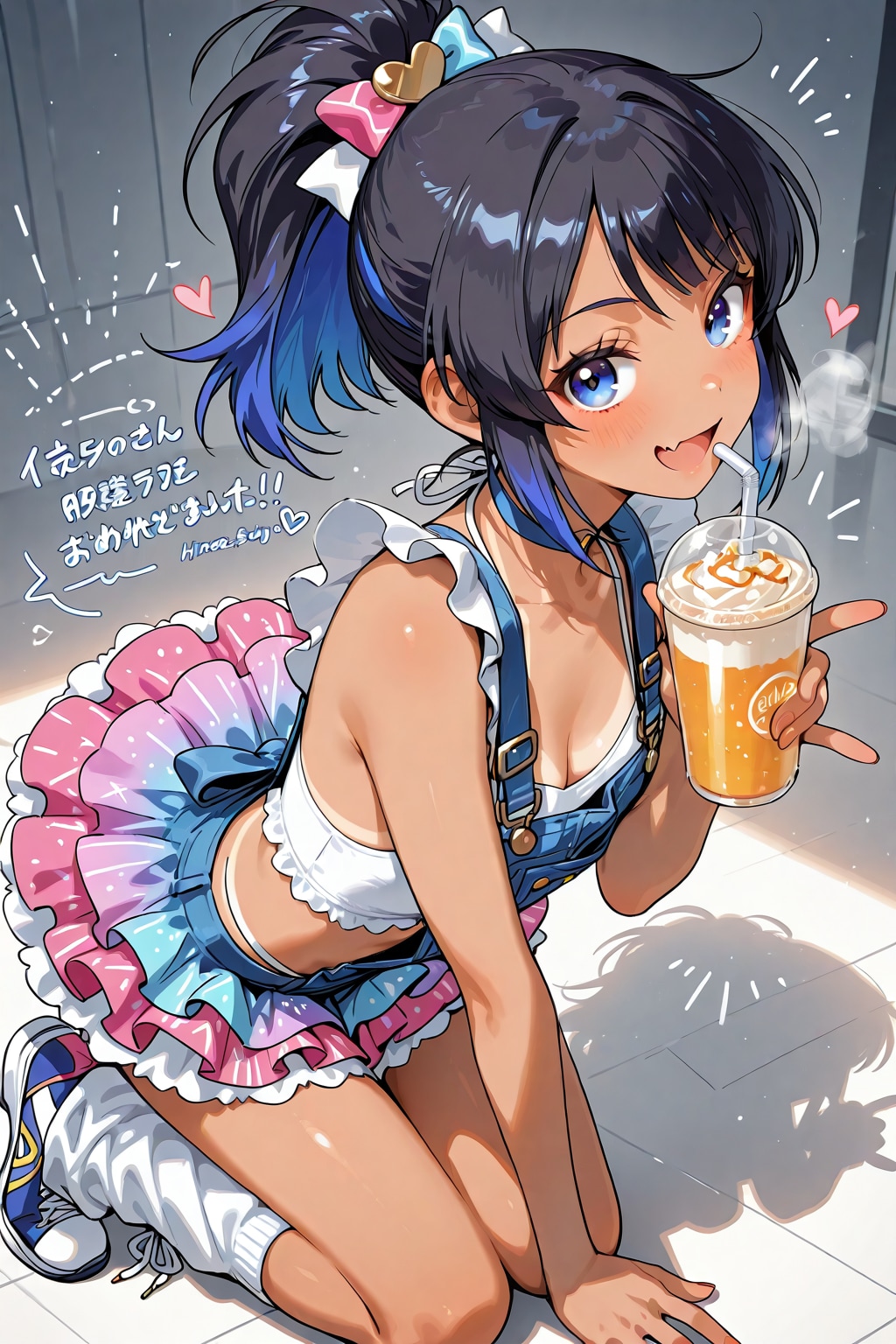 日焼け担当アイドルの・・・ | の人気AIイラスト・グラビア