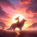 シルエット🐺 2枚目