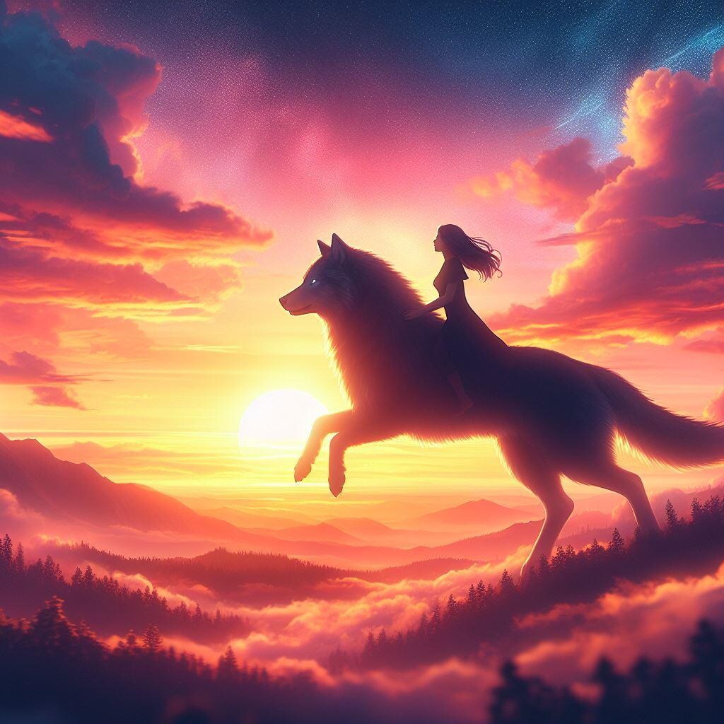 シルエット🐺