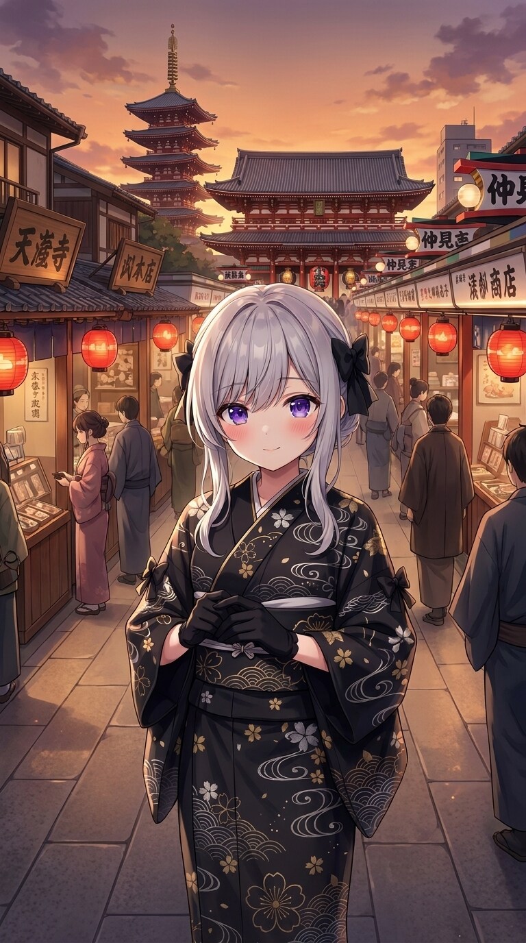 VEGAちゃん浅草散策