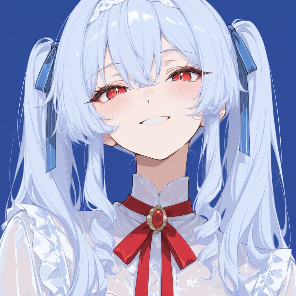 APRICOT版青髪ツインテちゃん