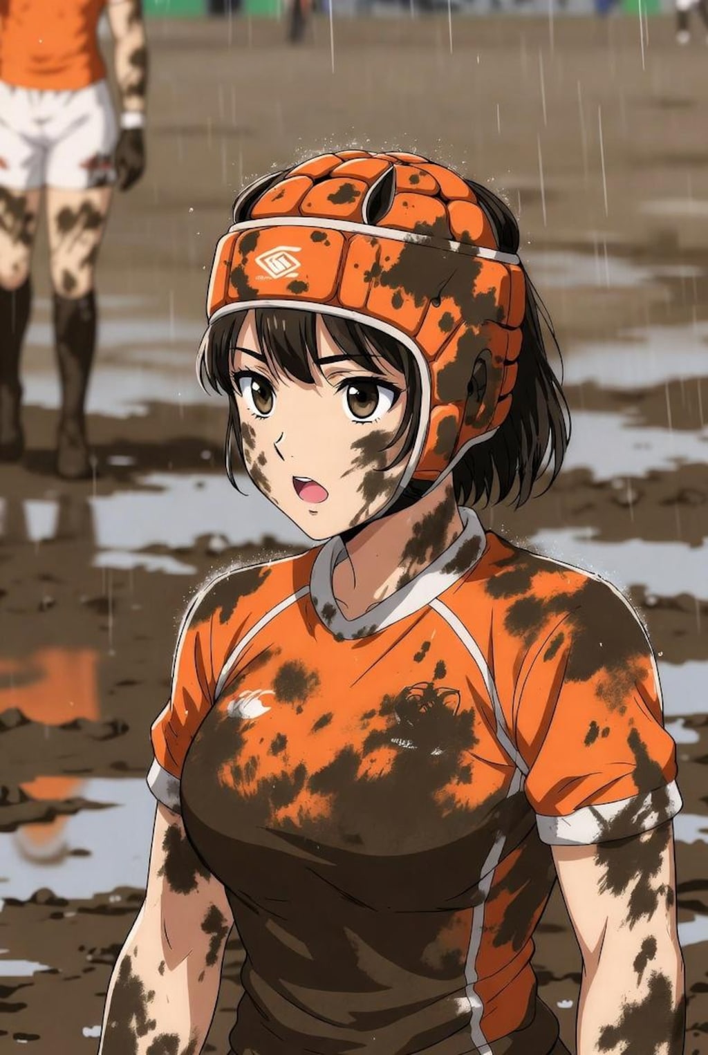 🏉泥まみれの女子ラグビー 161