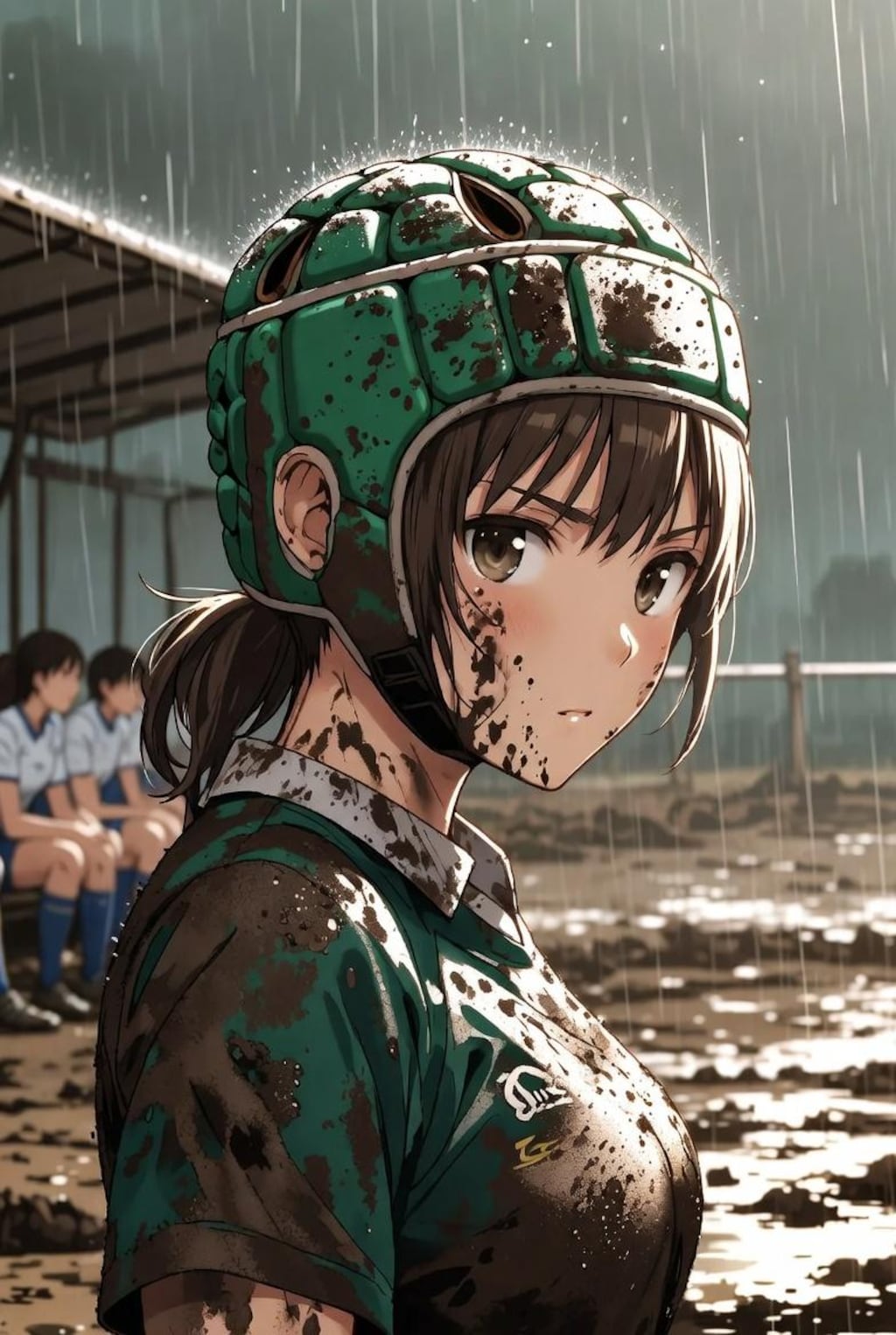 🏉泥まみれの女子ラグビー 161