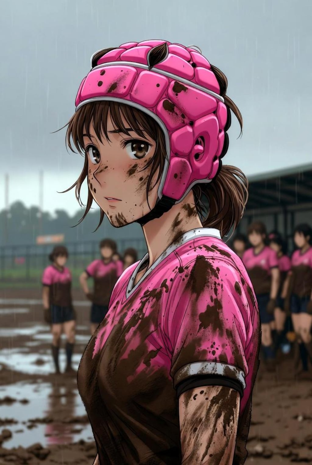 🏉泥まみれの女子ラグビー 161