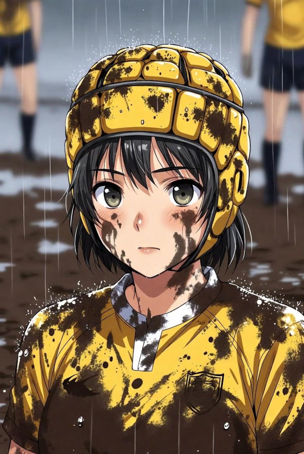 🏉泥まみれの女子ラグビー 161